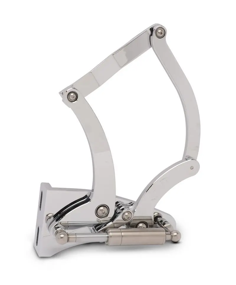 Eddie Motorsports Billet Aluminum Hood Hinge - Polished - Chevy Truck 1955-56 1