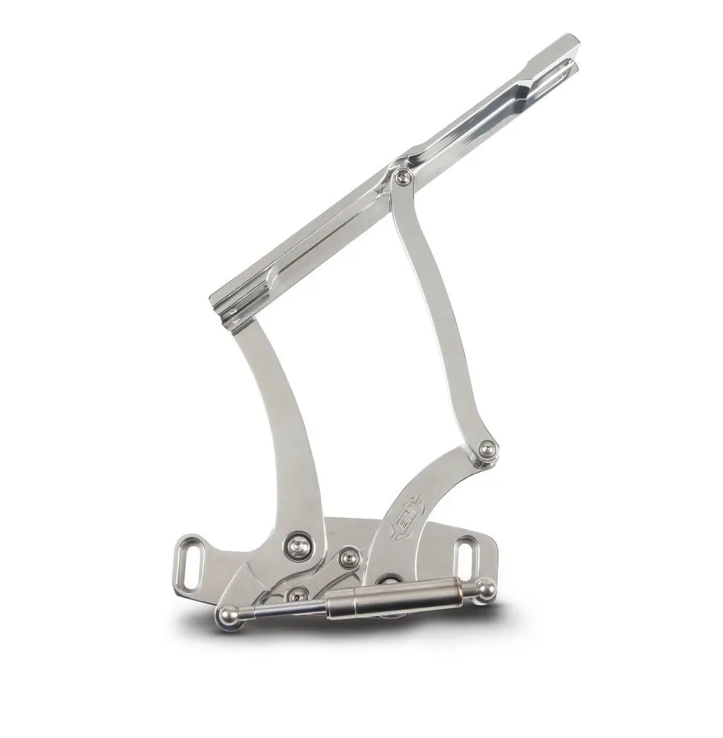Eddie Motorsports Billet Aluminum Hood Hinge - Polished - Gm F-Body 1967-69 1