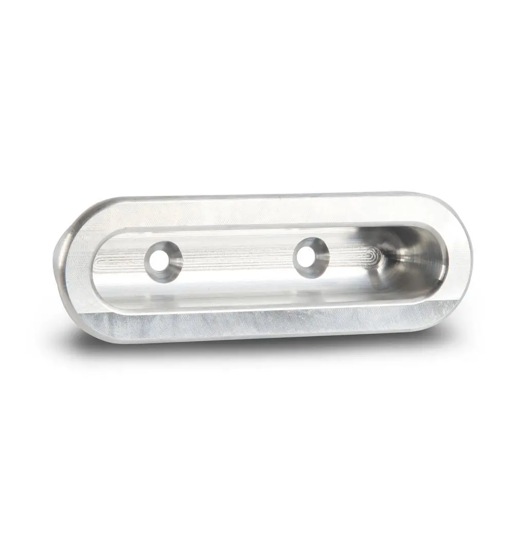 Eddie Motorsports Billet Aluminum Interior Door Grab Handle - 1 In Recessed - Machined 1