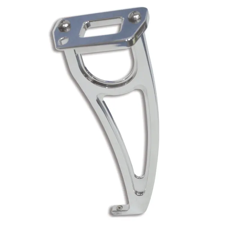 Eddie Motorsports Billet Aluminum Hood Latch - Polished - Chevy Fullsize Car 1955 1