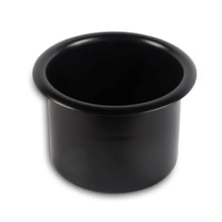Eddie Motorsports Billet Aluminum Large Cup Holder - Black 1