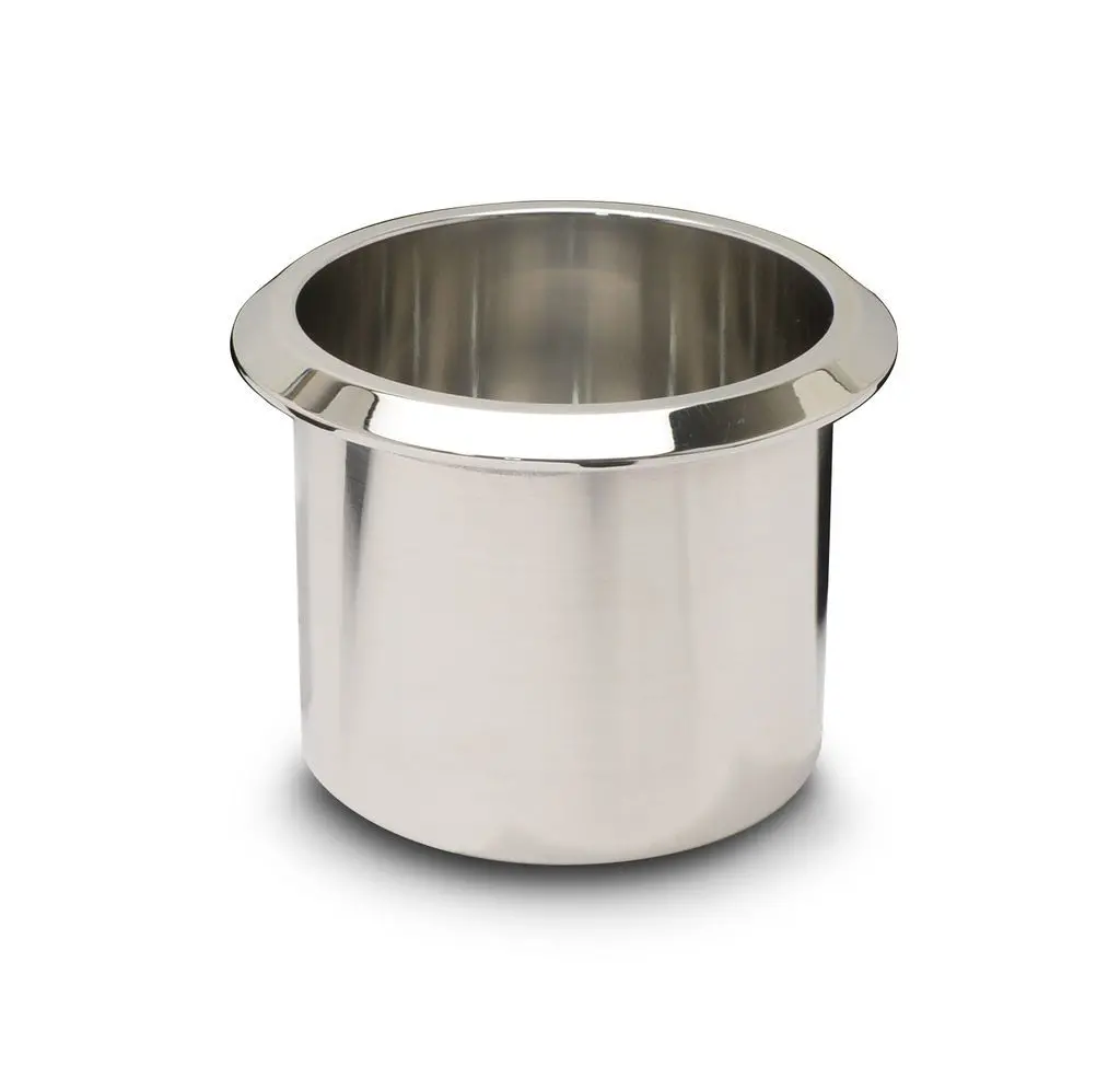 Eddie Motorsports Billet Aluminum Medium Cup Holder - Polished Ms281-43P 1