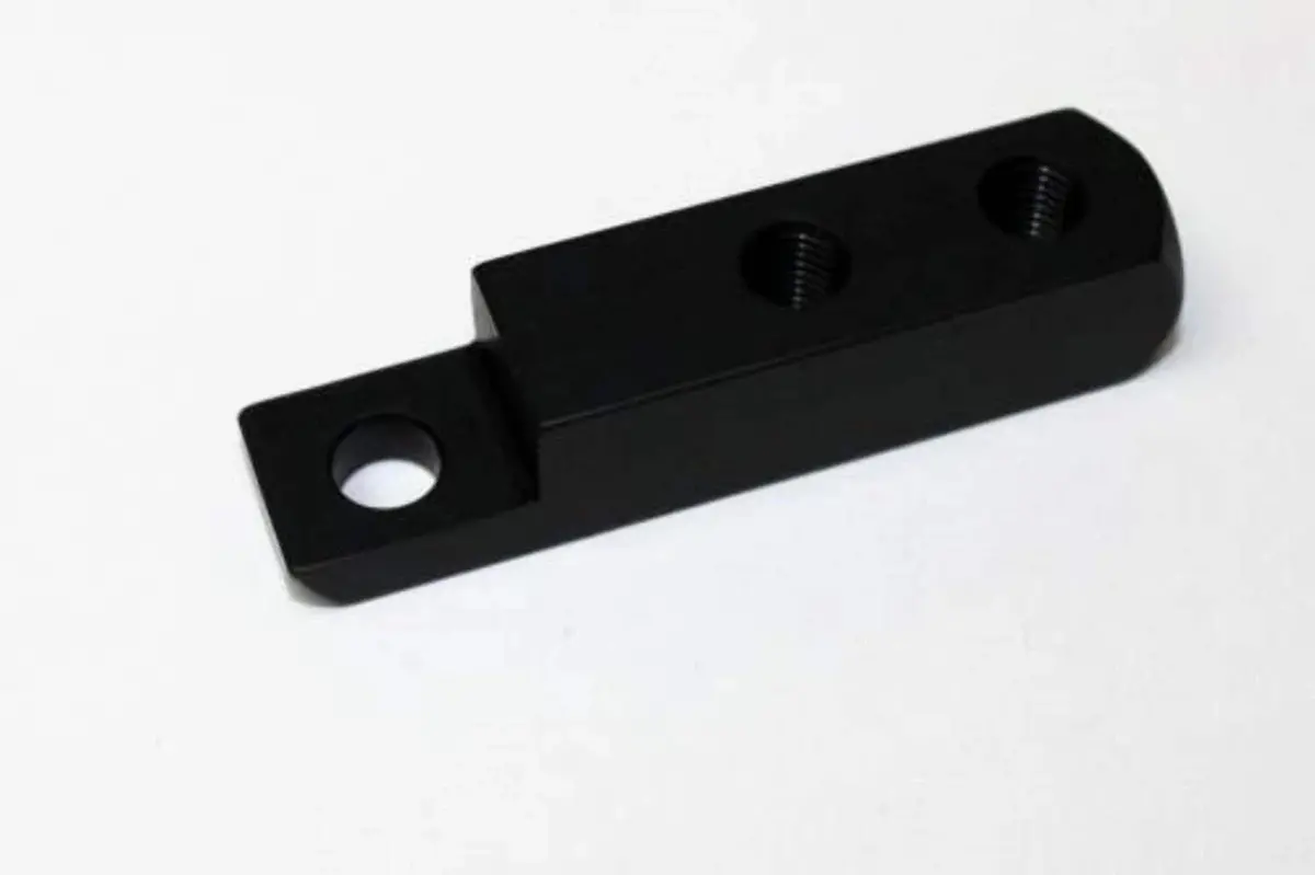 Enderle Carb Mount Throttle Cable Bracket - Black - Enderle 1