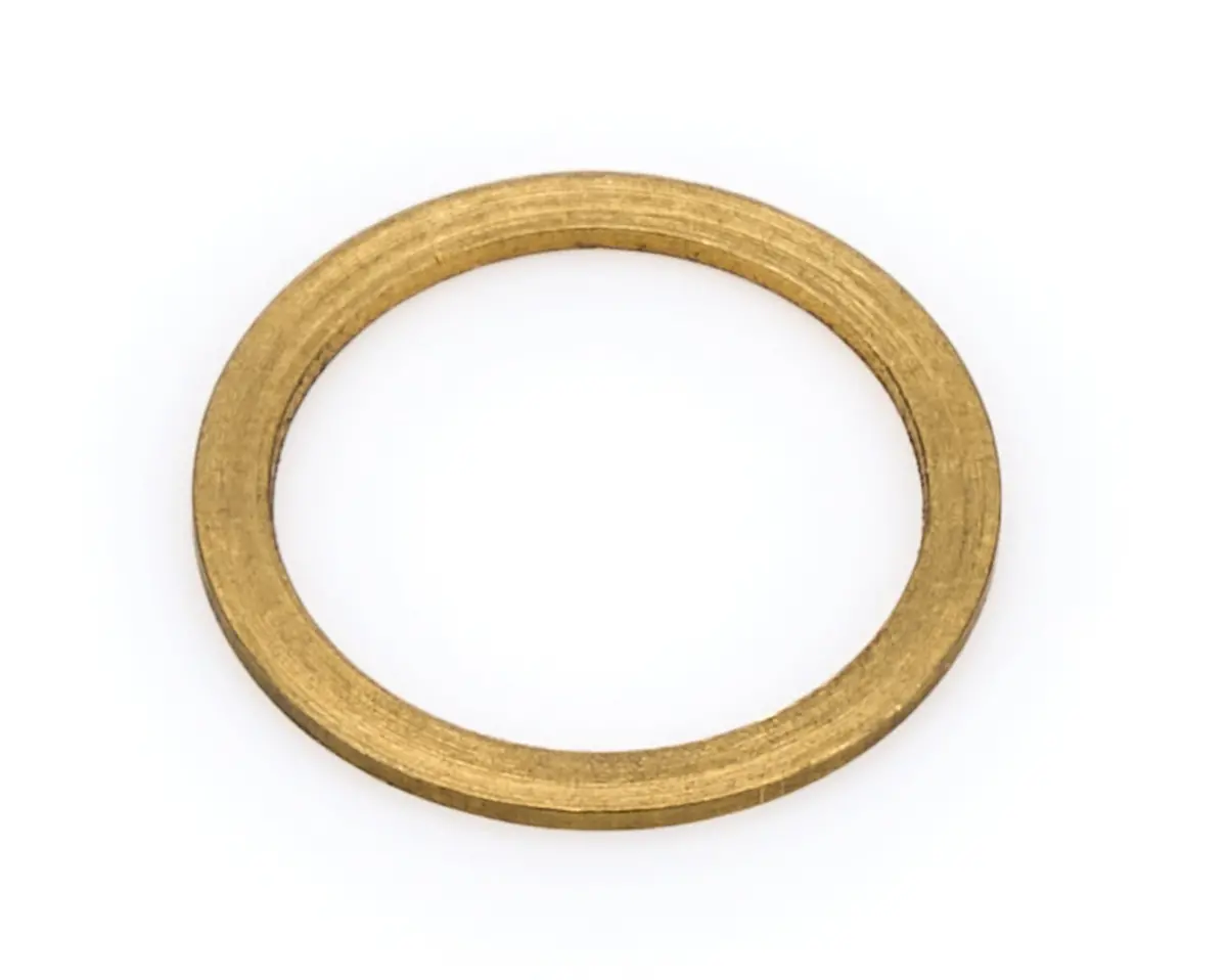 Enderle 0.020 In Thick X 8 An Check Valve Spring Shim - Brass 1