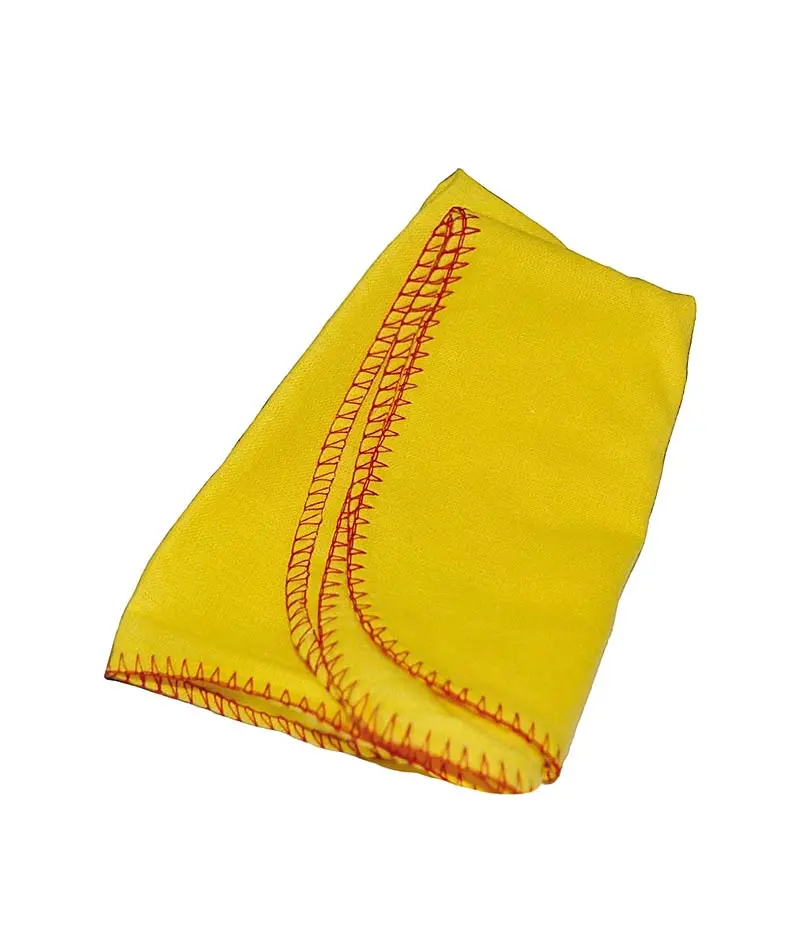 Edco Unwrapped Yellow Polishing Cloth - 10 Pcs/Pack 1