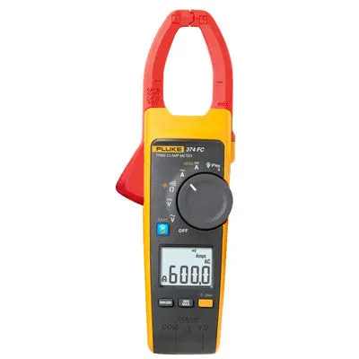 Fluke 374 Fc Clamp Meter - Ac/Dc, True-Rms, Inrush Measurement W/ Fluke Connect® (Flk-374Fc) 1