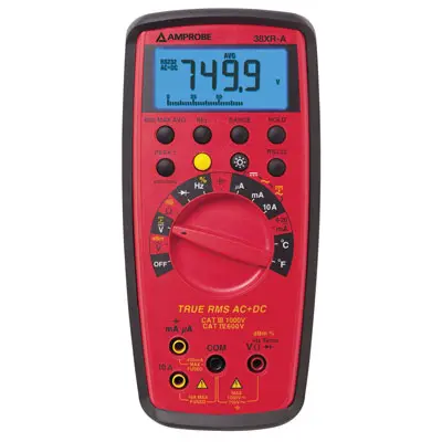 Amprobe 38Xr-A True-Rms Digital Multimeter With Temperature (Flk-38Xr-A) 1