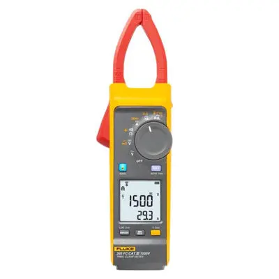 Fluke 393 Fc True-Rms Clamp Meter With Iflex, 1500V Cat Iii (Flk-393Fc) 1