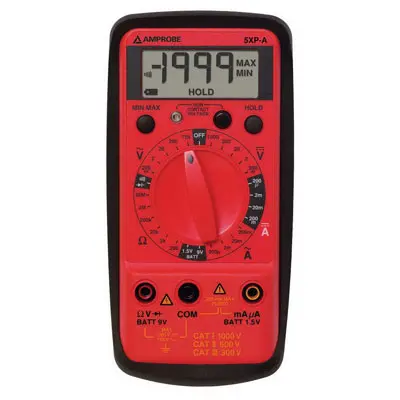 Amprobe Dmm - 2000 Count, Voltect™ Non-Contact Voltage Detection, Cat Iii (Flk-5Xp-A) 1