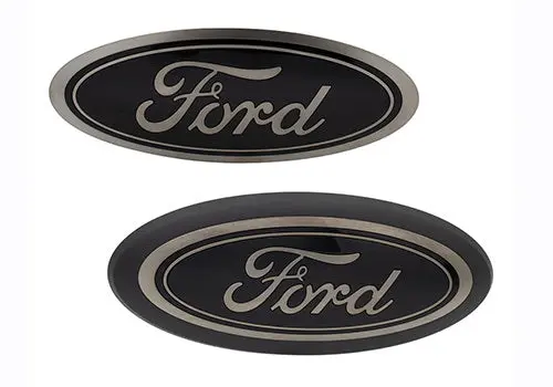 Ford Racing Ford Oval Emblem - Black - Ford Fullsize Truck 2018-23 1