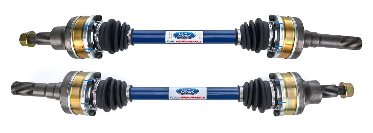 Ford Racing Cv Rear Axle Shafts - 34 Spline Inner - 32 Spline Outer - Blue 1