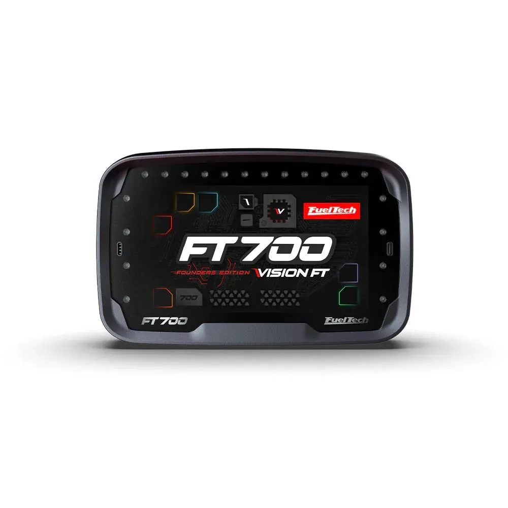 Fueltech Ecu Data Monitoring System - Lcd Screen / Led Lights - Fueltech Ft700 Efi 1