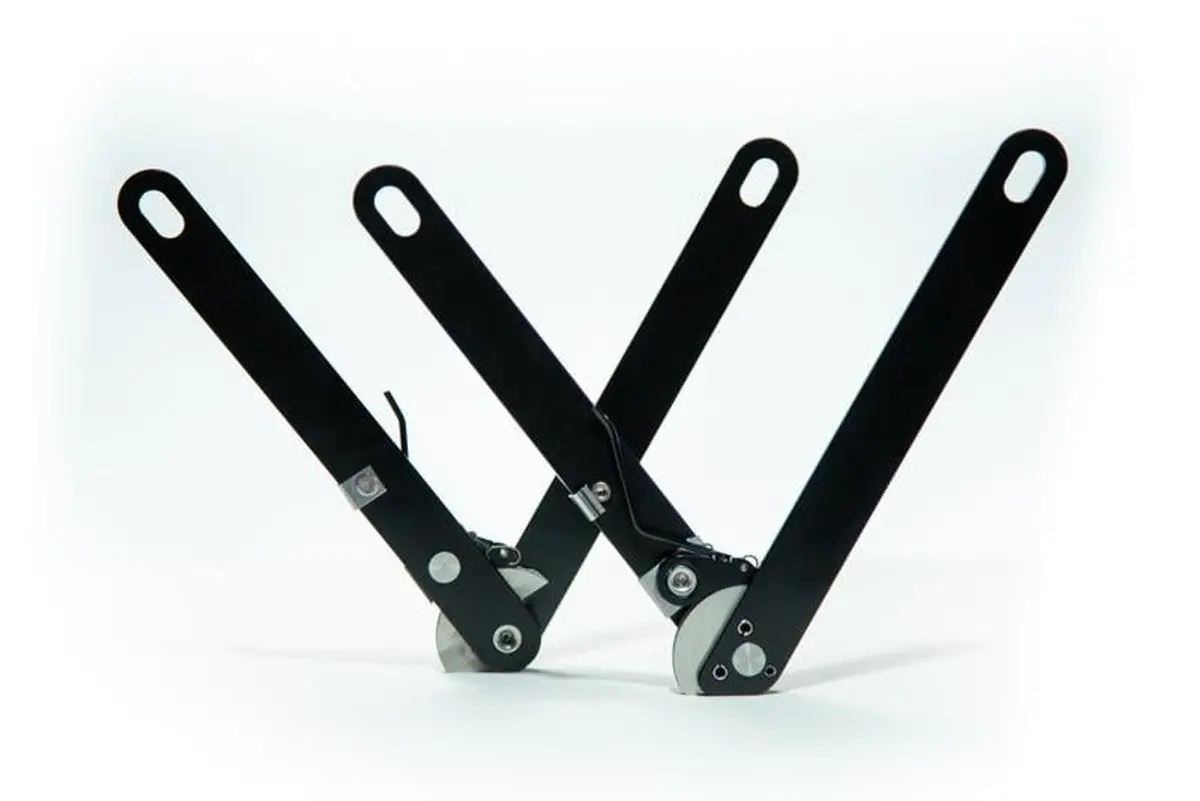 Gate King Tailgate Adjuster - 200 Lb Capacity - Chromoly - Black - Gm Fullsize Truck 1999-2006 1