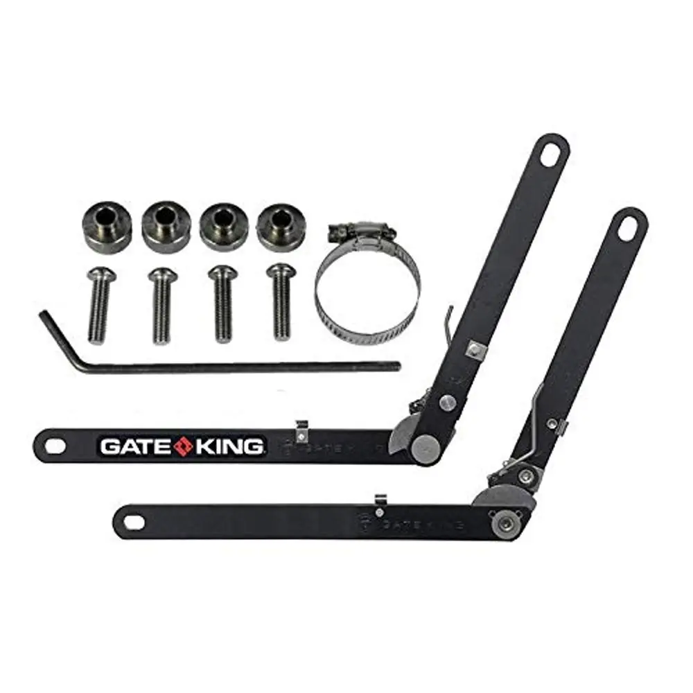 Gate King Tailgate Adjuster - 200 Lb Capacity - Chromoly - Black - Gm Midsize Truck 2014-24 1