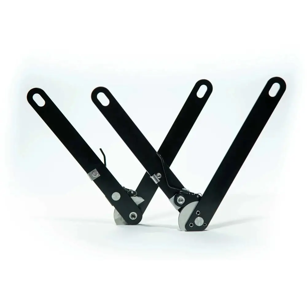 Gate King Tailgate Adjuster - 200 Lb Capacity - Chromoly - Black - Ford Fullsize Truck 2017-24 1