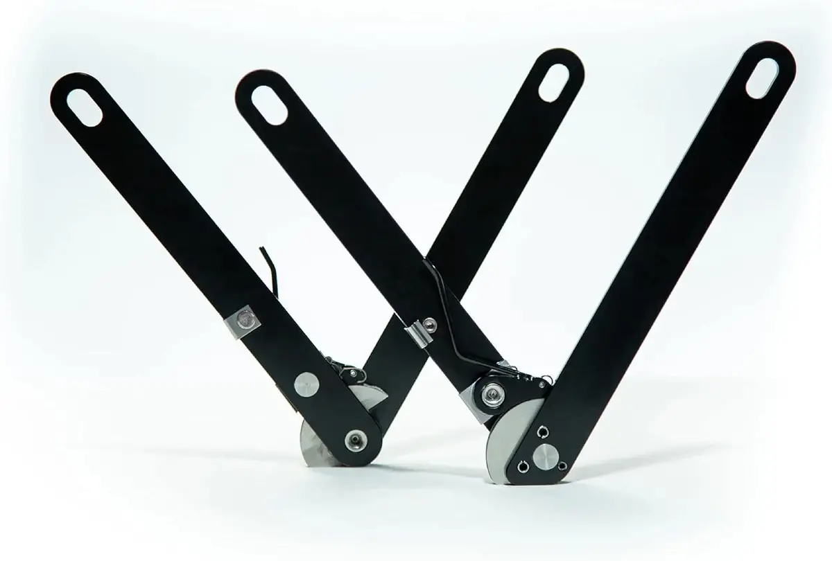 Gate King Tailgate Adjuster - 200 Lb Capacity - Chromoly - Black - Toyota Midsize Truck 2005-23 1