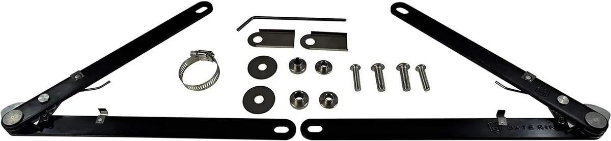 Gate King Tailgate Adjuster - 200 Lb Capacity - Chromoly - Black - Ram Fullsize Truck 2003-18 1