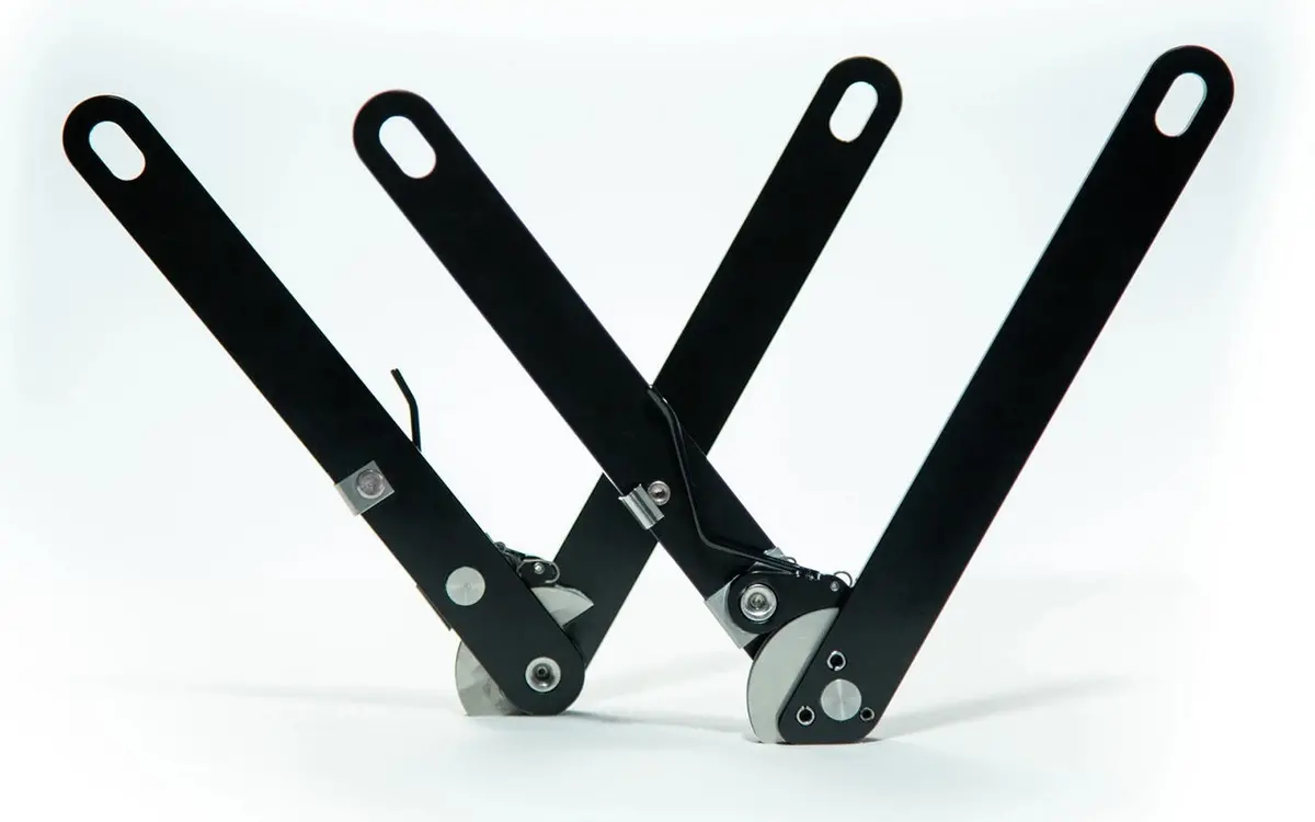 Gate King Tailgate Adjuster - 200 Lb Capacity - Chromoly - Black - Ram Fullsize Truck 2019-24 1