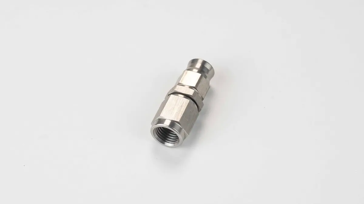 Racor Hembra Giratorio 3/8 Acero | Rsx Racing Solutions 1