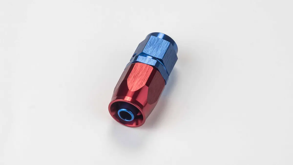 Racor Aluminio Recto An6 De La Manguera De Gasolina | Rsx Racing Solutions 1