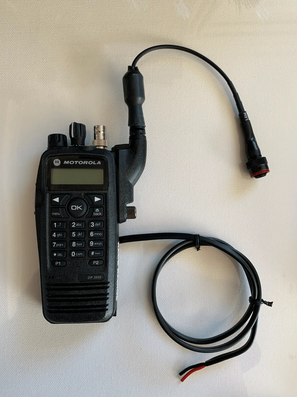 Grm S5000 Motorola Digital Radio And Wiring Harness 1