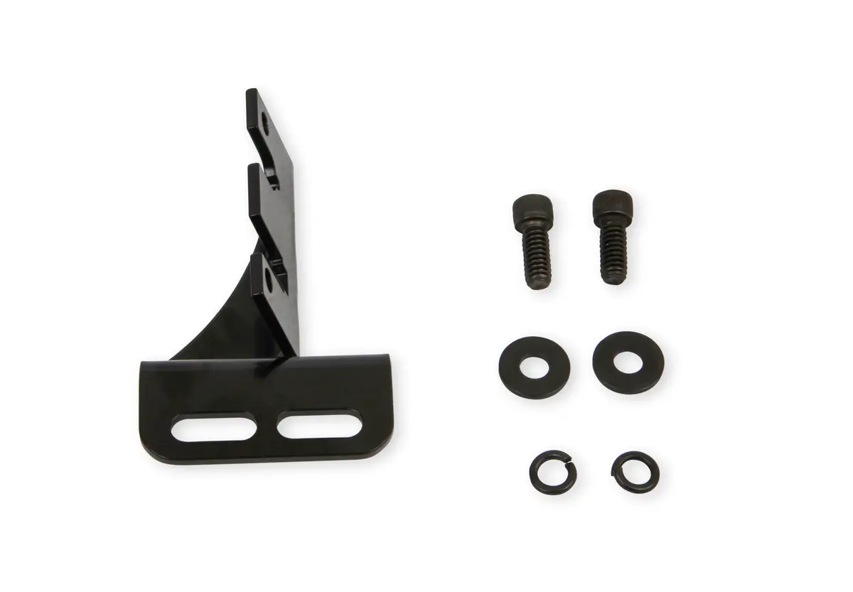 Holley Efi Throttle Cable Bracket - Throttle Body Mount - Black - Lo Ram Intakes - Gm Ls-Series 1