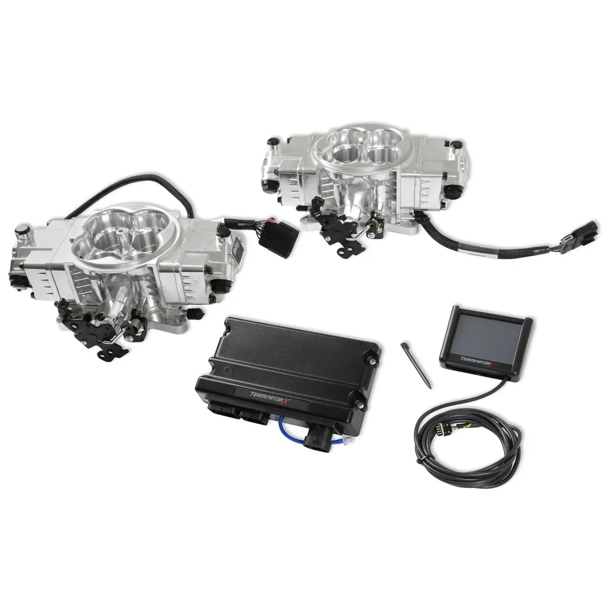 Holley Efi Terminator X Stealth Fuel Injection - Silver 1