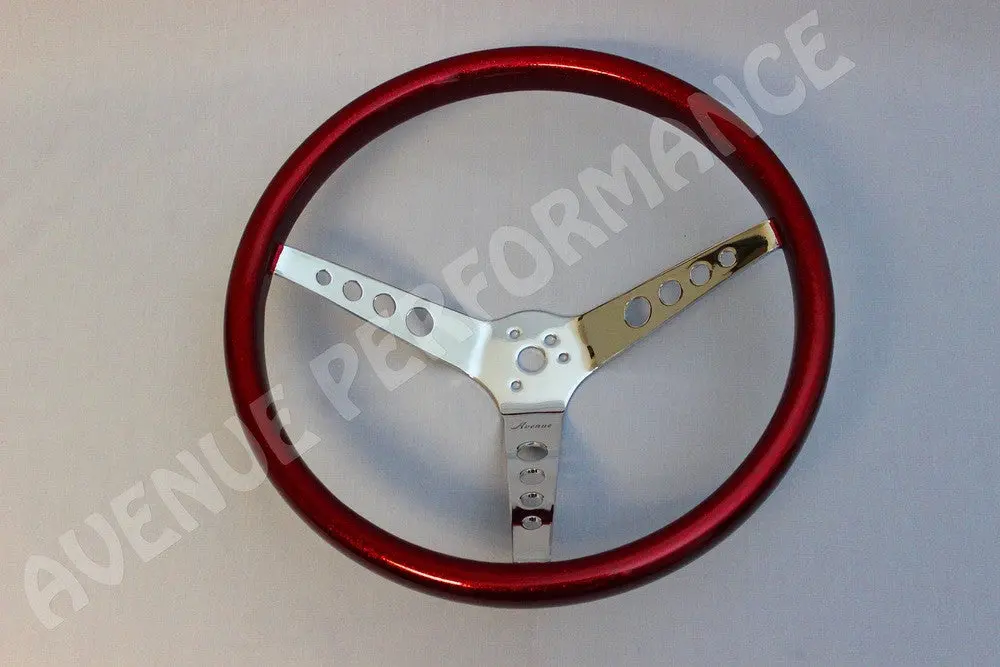 Avenue Vintage Steering Wheel Red 1