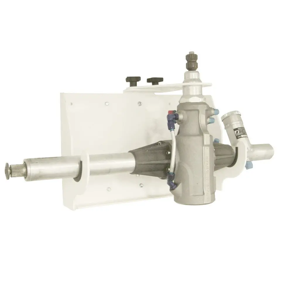 Hrp Wall Mount Steering Box Rack - White 1