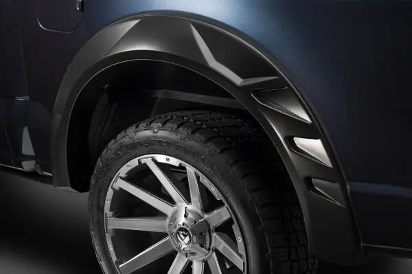 Husky Liners Drt Fender Flares - Front / Rear - Black - Toyota Fullsize Truck 2014-21 1