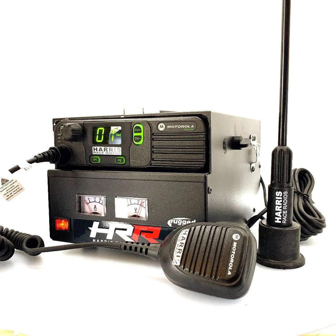 Motorola Harris 230V Race Control Base Radio Set 1