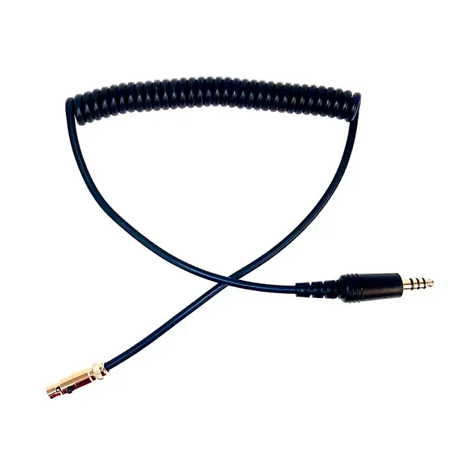 Harris Or Imsa Coil Cord Adaptor For Headsets To Intercoms 1