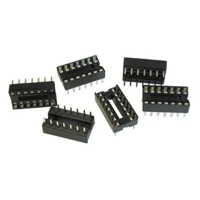 Dual Wipe Ic Socket - 40 Pin, Pkg/10 (Ics-40-10) 1