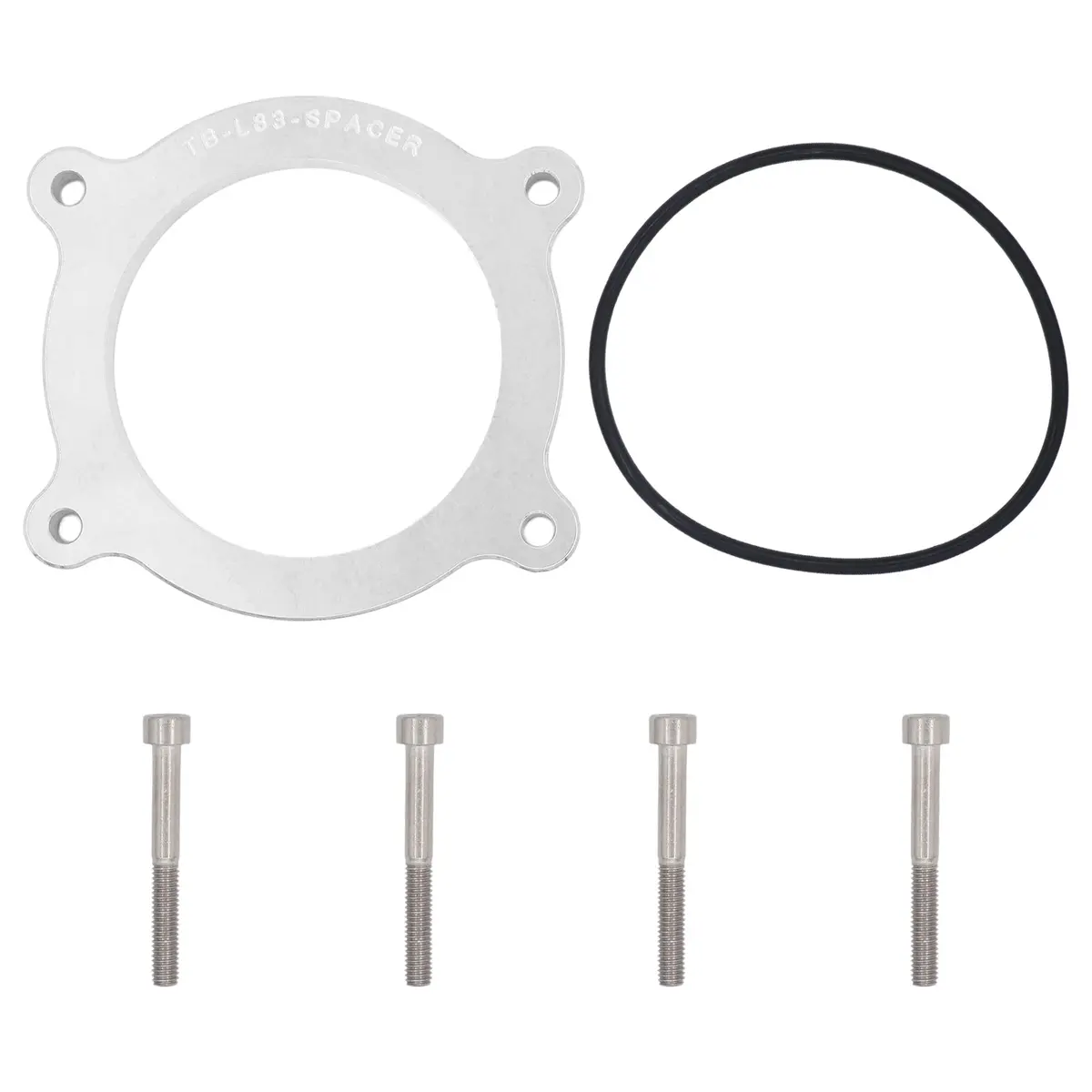 Ict Billet Throttle Body Spacer - 1/2 In Thick - Gm Ls-Series 1