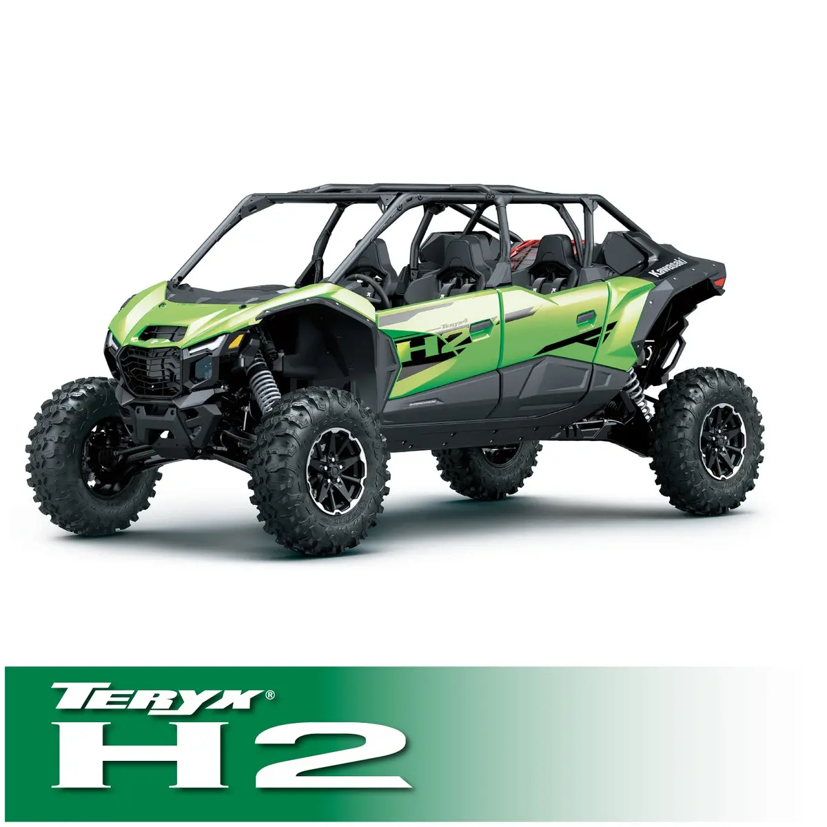 Rugged Radios Kawasaki Teryx4 & Teryx5 H2 Complete Communication Kit /W Bluetooth Intercom & 2-Way Radio - Stx Stereo Remote Head / M1 Vhf Business Band 1