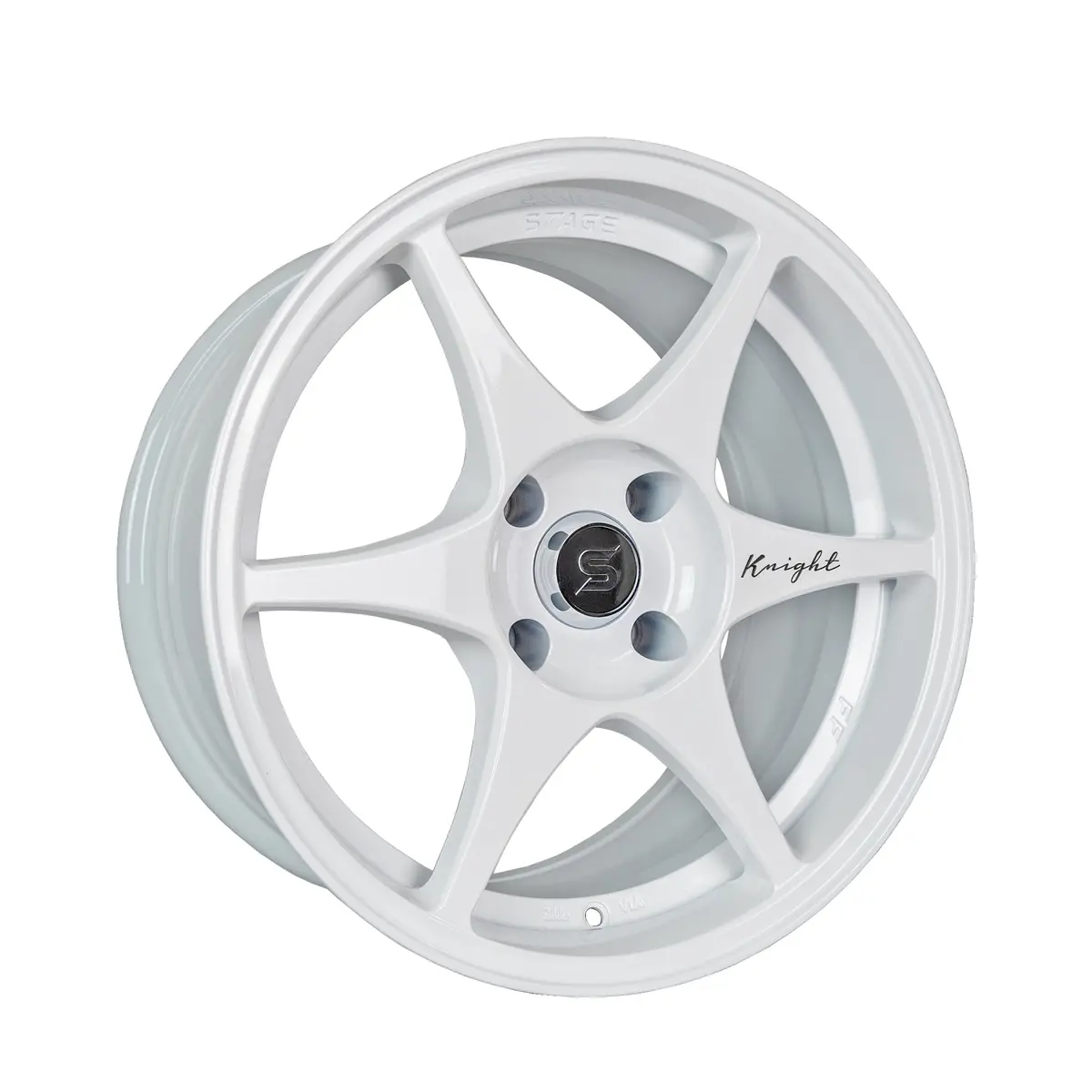 Stage Wheels Knight 17X8 +10Mm 5X114.3 Cb: 73.1 Color: White 1