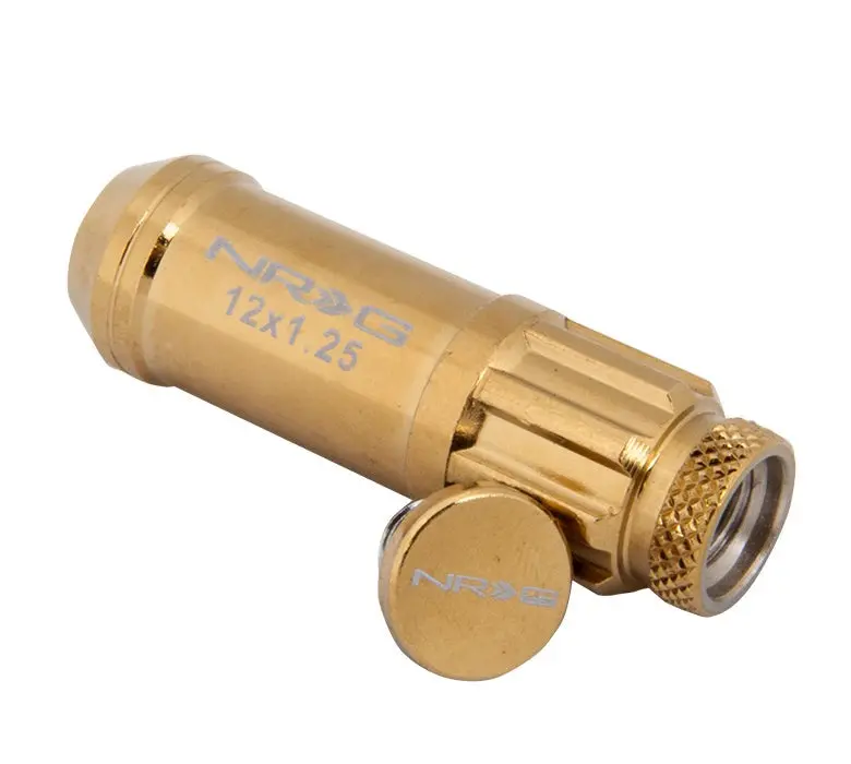 Nrg Steel Lugnut 12X1.25 Gold 1