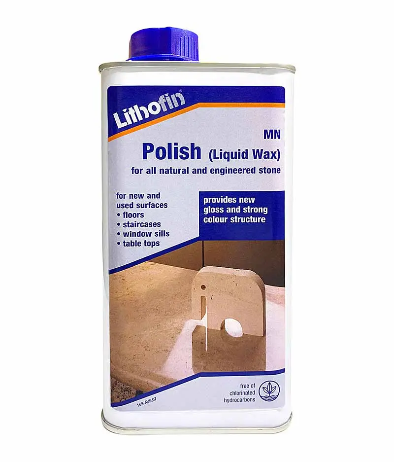 Lithofin Mn Polish Liquid Wax - 1 Litre 1