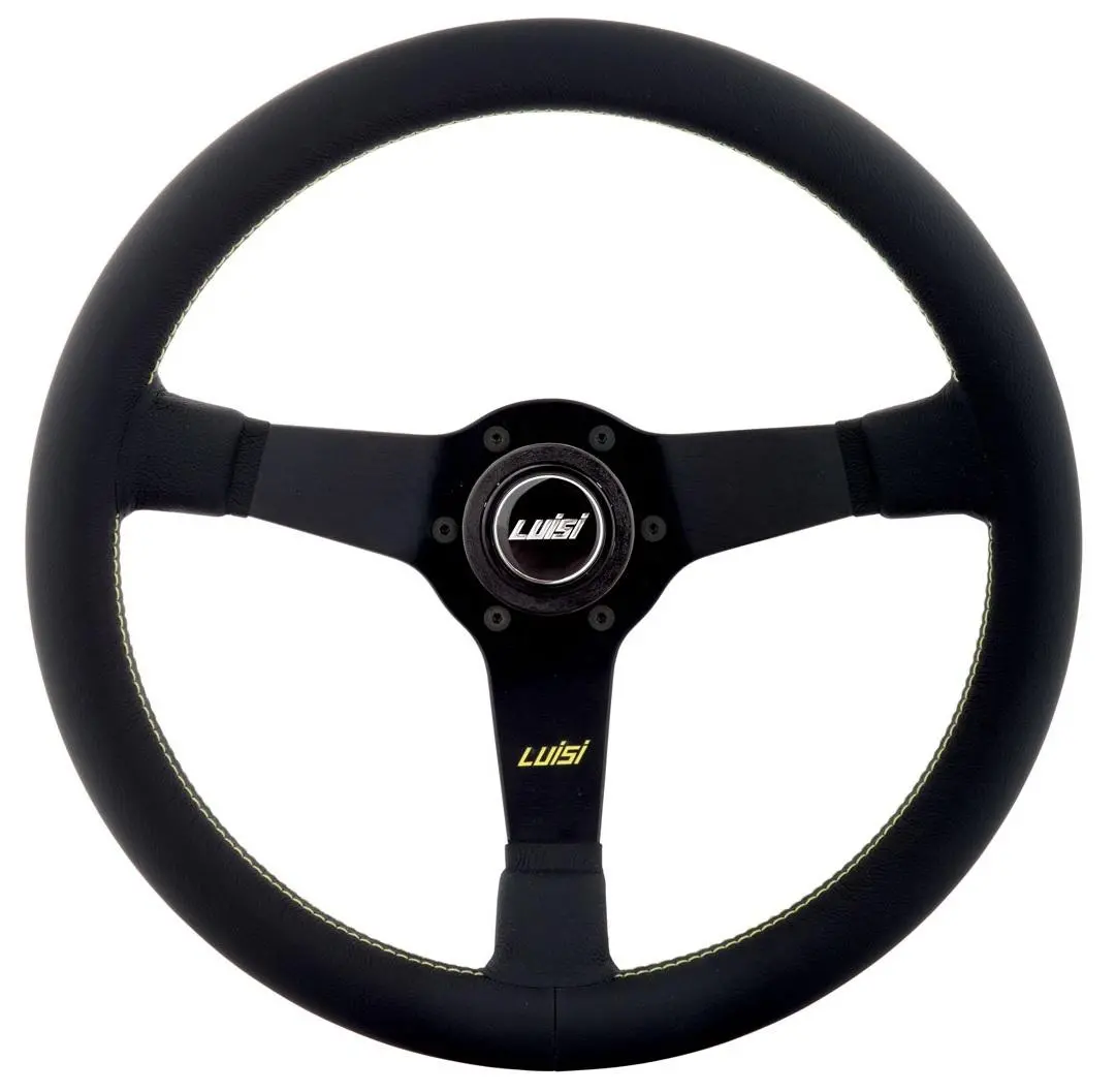 Mirage Deep Dish Leather Black 350Mm 1