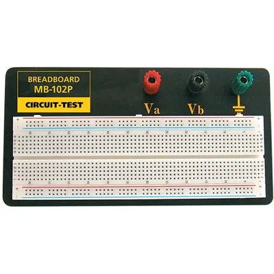 Breadboard, 95X183mm, 830 Holes - Mounted (Mb-102P) 1