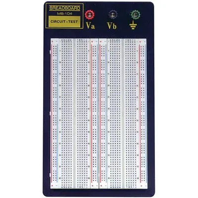 Breadboard, 130X215mm, 1660 Holes (Mb-104) 1