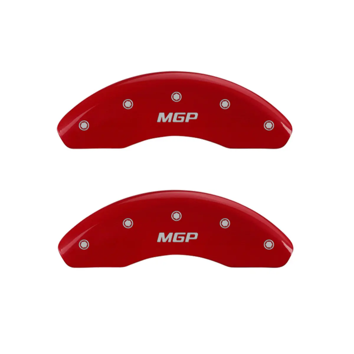 Mgp Caliper Covers Mgp Logo Brake Caliper Cover - Red - 16 In Minimum Wheel Diameter - Gm Fullsize Van 2012-17 (Set Of 4) 1
