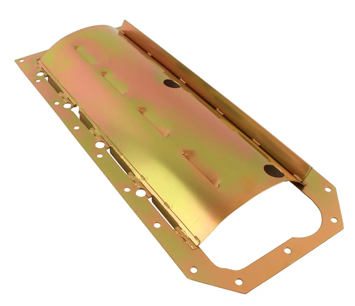 Milodon Louvered Windage Tray - Cadmium - Center Sump - Mopar Gen Iii Hemi 1