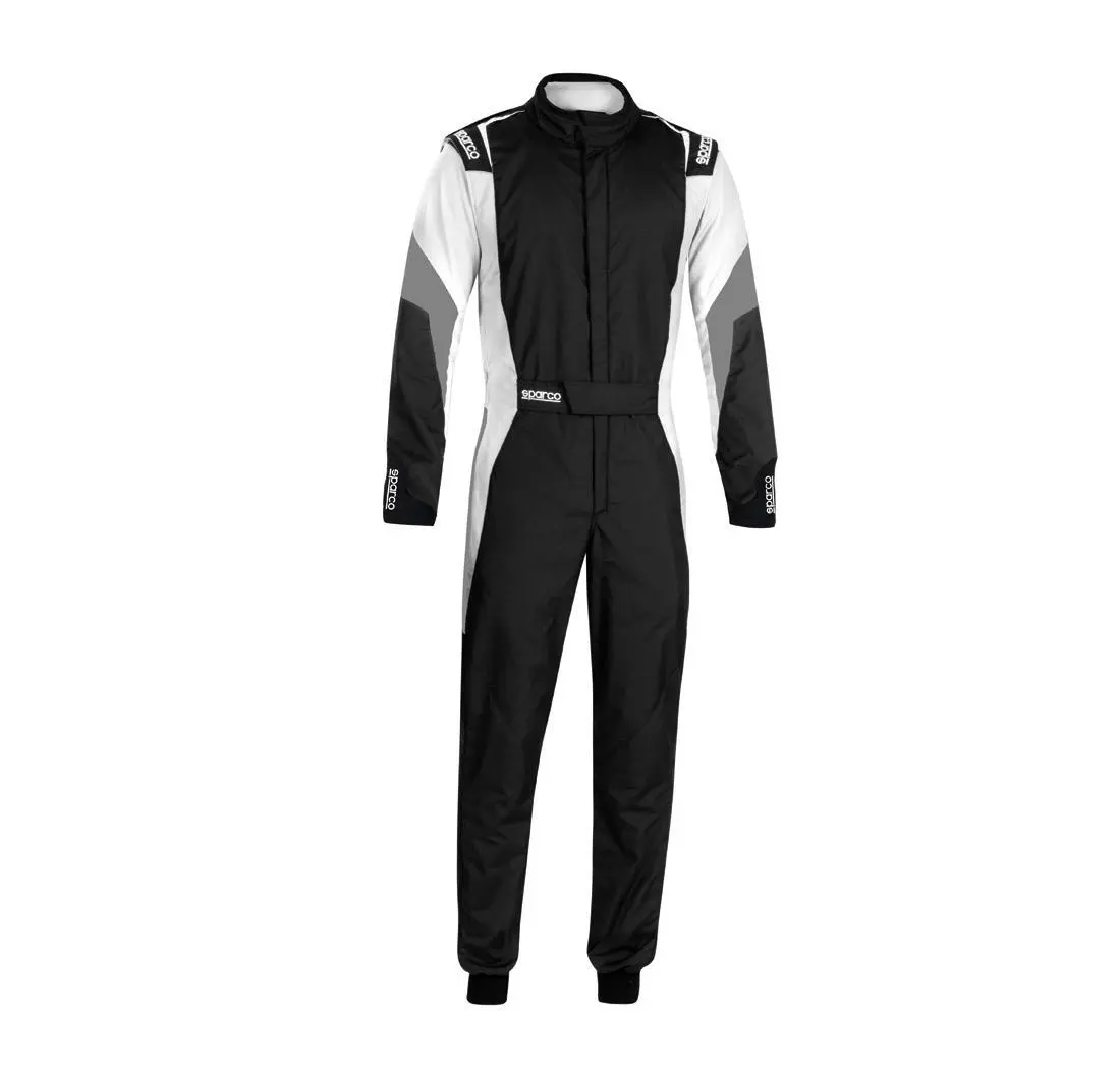 Mono Sparco Racing Competition Negro/Blanco/Gris | Fia 8856-2018 1