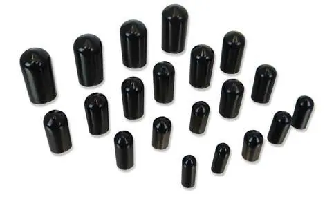 Moroso Vacuum Line Cap Kit - Assorted Sizes - Rubber - Black 1