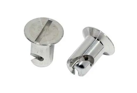 Moroso Flush Head Aluminum Quick Turn Fastener - Slotted - 7/16 X 0.450 In Body (Set Of 10) 1
