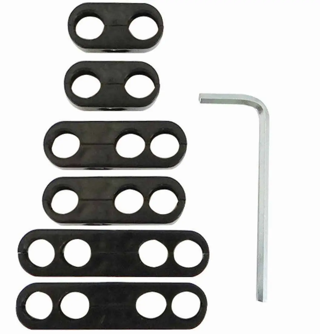 Moroso Spark Plug Wire Loom - 8.65 Mm - Black 1