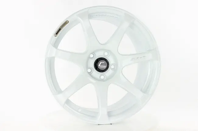 Cosmis Racing Mr7 White Wheel 18X9 5X100 +25Mm Offset 1