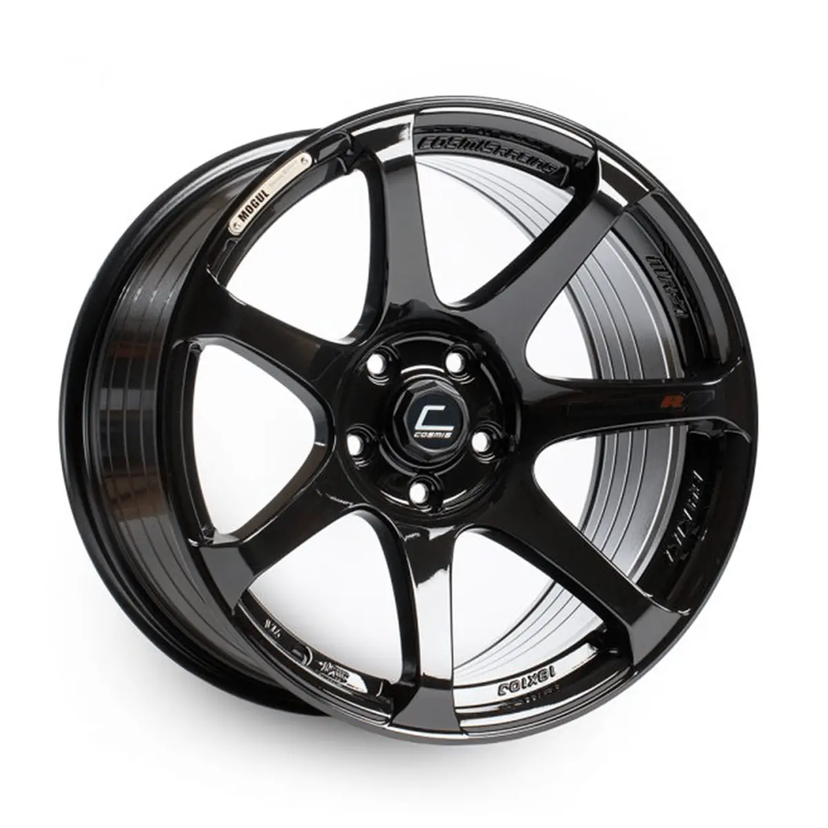 Cosmis Racing Mr7 Black Wheel 18X9 5X114.3 +25Mm Offset 1