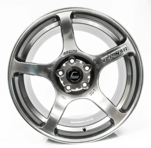 Cosmis Racing N5r Hyper Black Wheel 18X9 +15 5X114.3 1